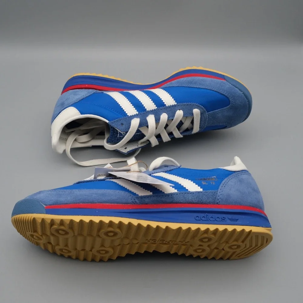 Adidas SL 72 Sneakers Mens Blue Suede Retro Track 6 JI3088